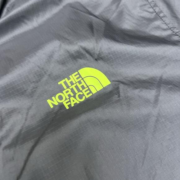 The North Face Hoodie Sz XL Mens Black TNF Black Green Cyclone Wind Full Zip - Picture 7 of 14